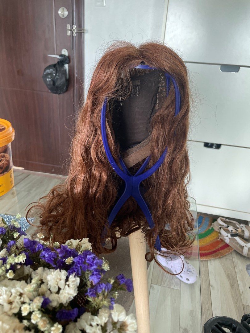 Lynelle Human Hair Wig (Redhead) (Category: Hair Accessories) located in San Juan City. Submitted by junesparkle9998 (Listing ID 1198669343, Image 3). Description: A beautiful redhead wig, well maintained and comes with a stand. Originally 12,000. Slightly negotiable. Comes with a box. .