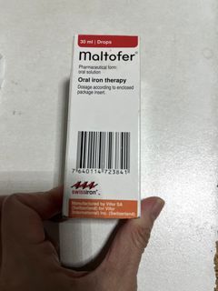 Maltofer oral iron therapy