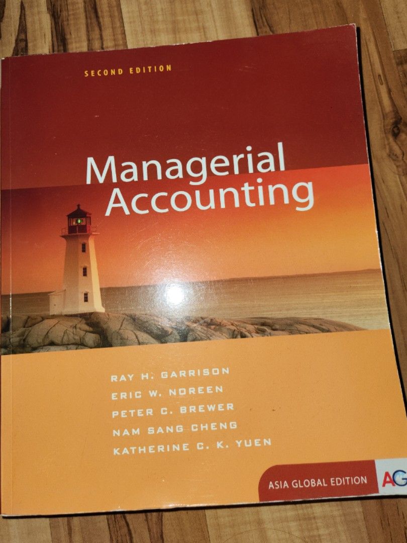 managerial accounting textbook, Hobbies & Toys, Books & Magazines