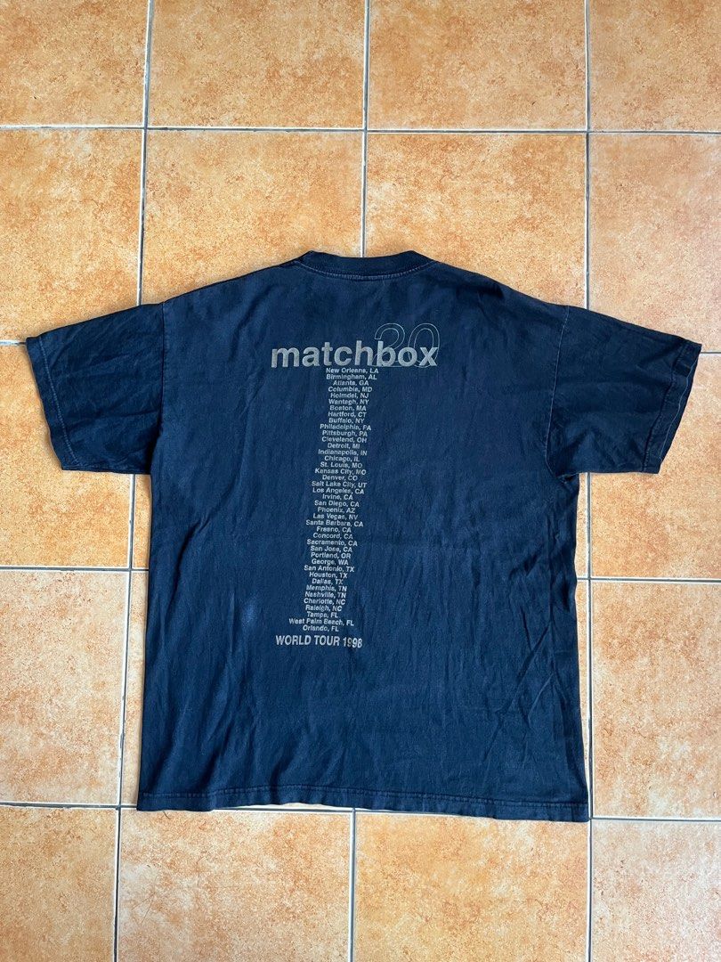 Matchbox 20 world tour 98, Men's Fashion, Tops & Sets, Tshirts & Polo