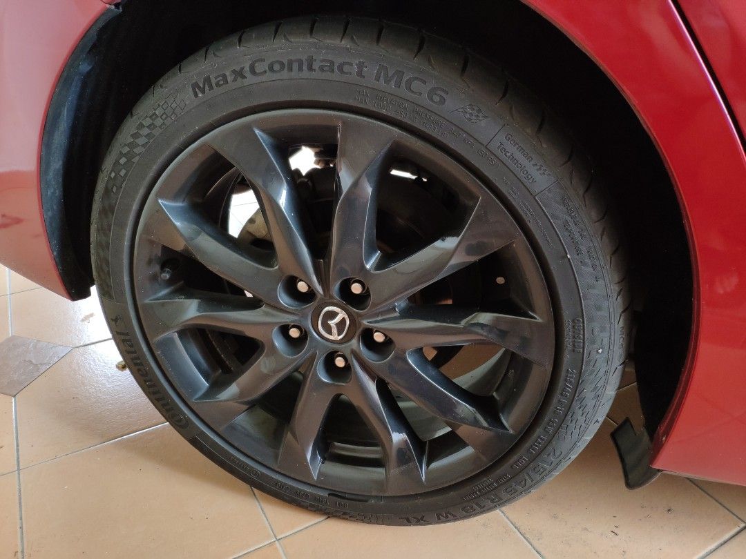 18 inch rims Mazda3 (swapping possible with Mazda 17" rims), Auto Accessories on Carousell