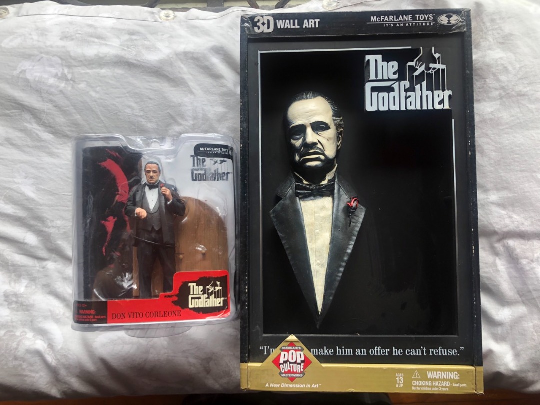 Mcfarlane The Godfather action figure set of 2, Hobbies & Toys, Toys
