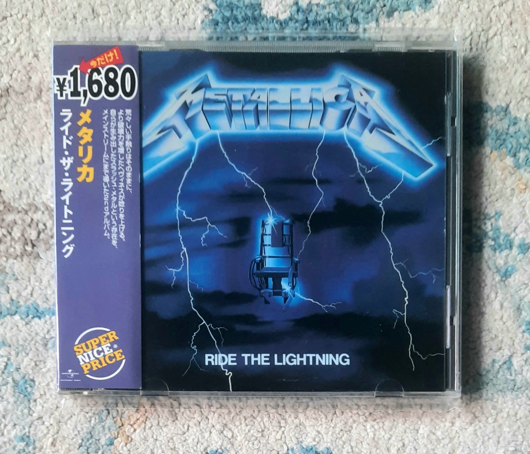 Metallica - Ride The Lightning CD, Hobbies & Toys, Music & Media, CDs &  DVDs on Carousell