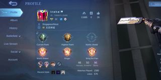 Ml account *NOT REAL PRICE*