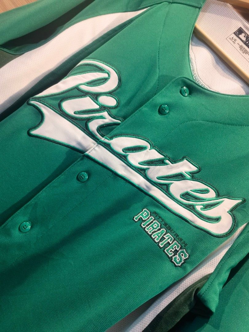 Pittsburgh pirates green deals jersey