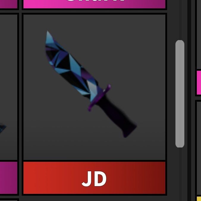 mm2 jd knife, Video Gaming, Gaming Accessories, InGame Products on