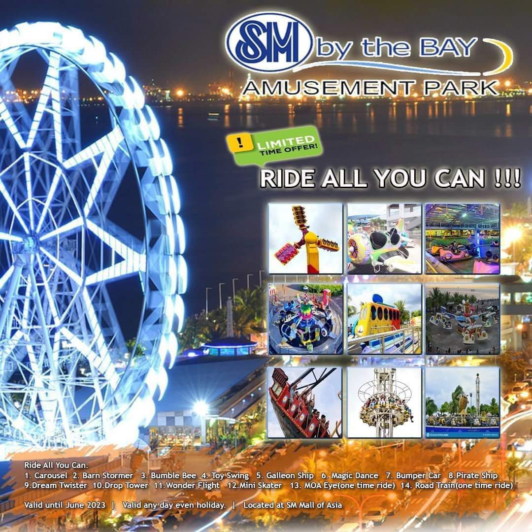 MOA BY THE BAY RIDE ALL YOU CAN PASS, Tickets & Vouchers, Vouchers on