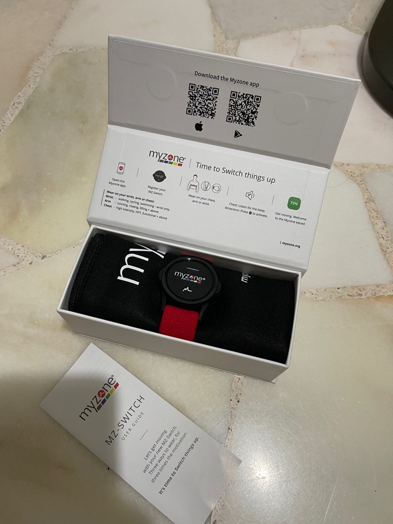 Myzone MZswitch Heart Rate Monitor, Mobile Phones & Gadgets, Wearables
