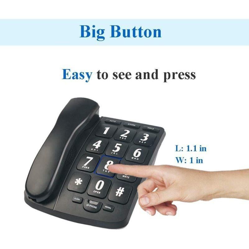 New Arrival! Amplified Big Button Landline Phones for Seniors Perfect