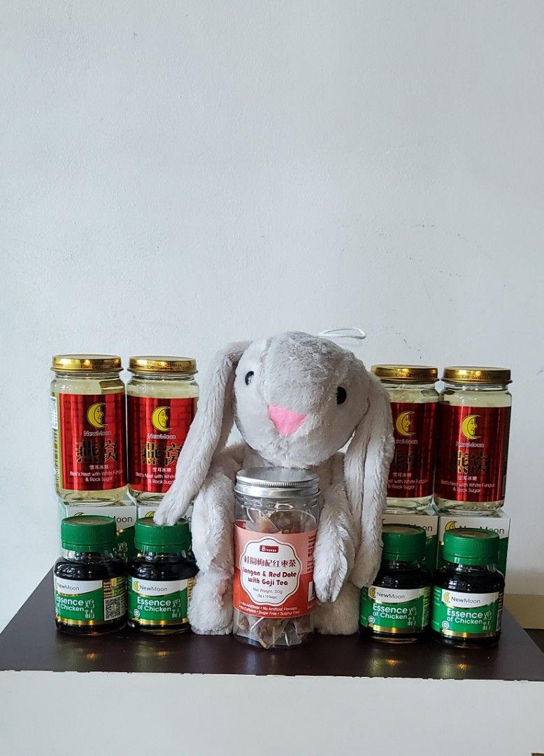 New Mummy & Baby Hamper (Bird Nest + Chicken Essence) Diaper Cake Gift