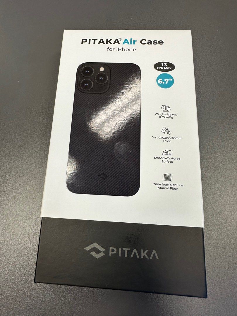NEW. Pitaka Air case for iPhone 13 Pro Max, Mobile Phones & Gadgets ...