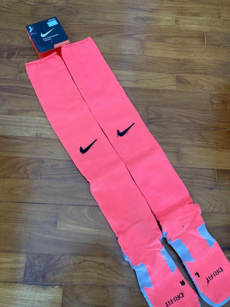 nike football socks pink