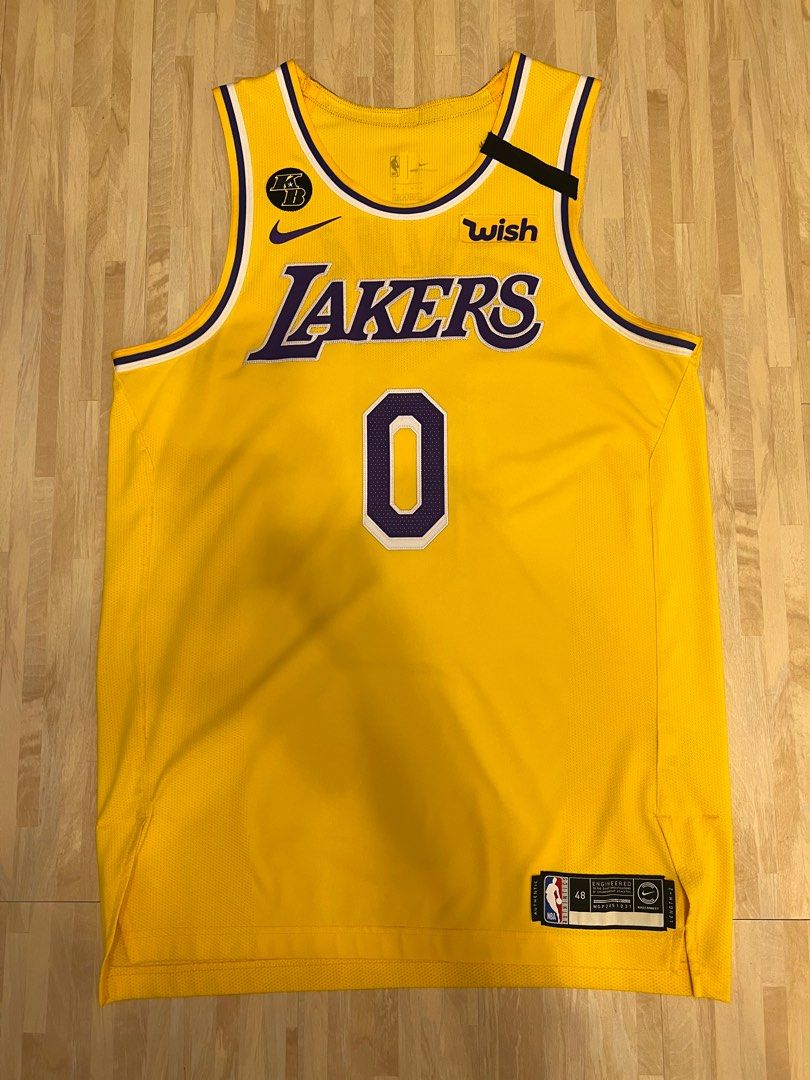 Nike Lakers Kuzma Authentic Jersey Carousell