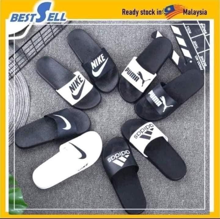 Couple outlet slippers nike