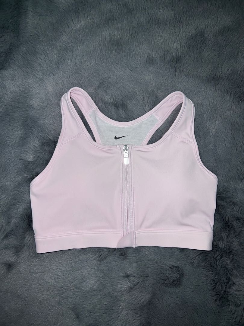 Nike Dri-FIT Swoosh Zip-Front Women's Bra