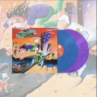 NO PRESSURE - S/T Colored LP