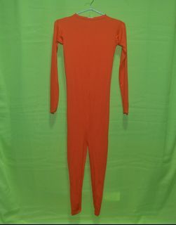 Orange Full Body One-Piece Suit