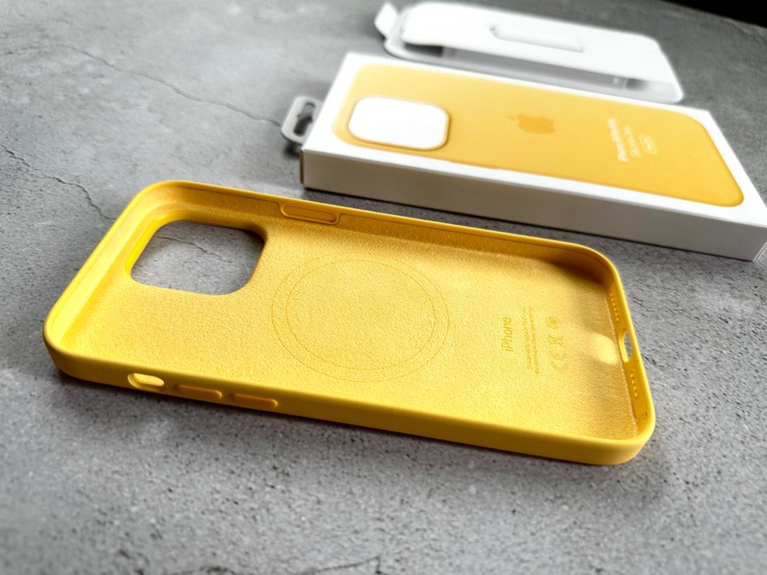 original Apple IPhone 14 Pro Max Silicone Case W Magsafe Sunglow original-apple-iphone-14-pro-max-silicone-case-w-magsafe-sunglow