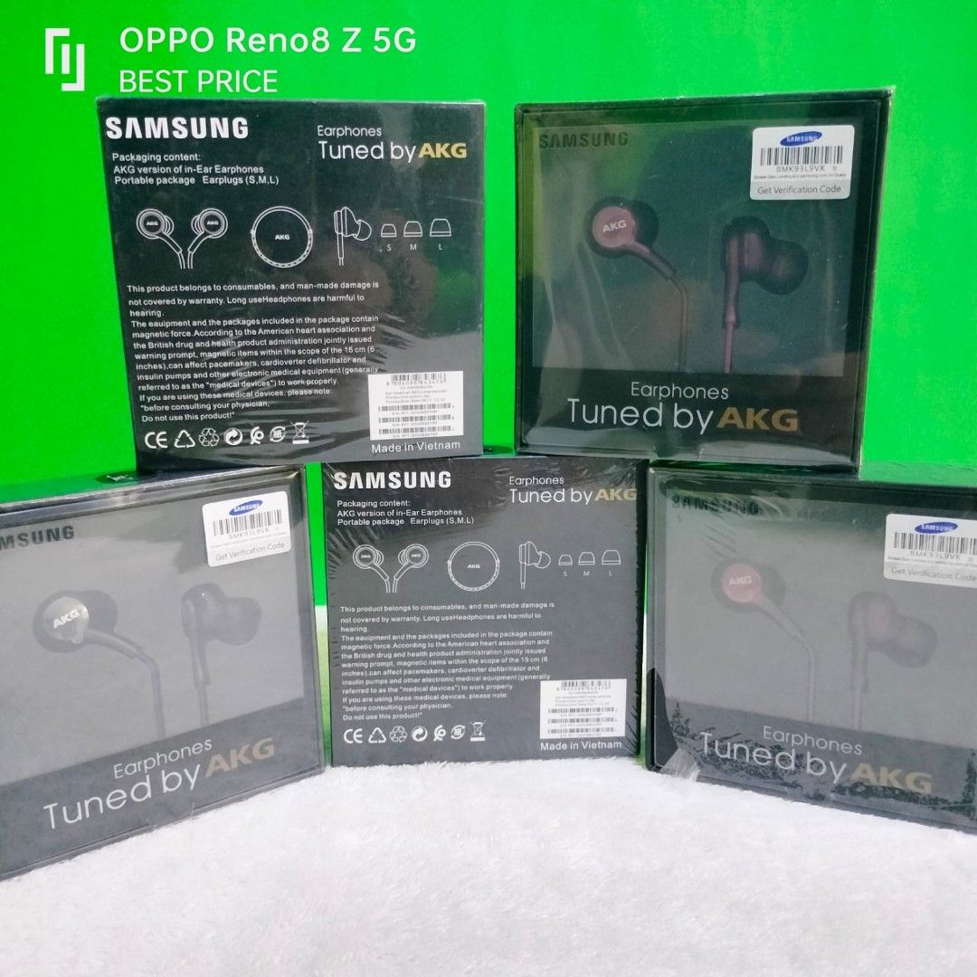 Original Samsung AKG Headset (Category: Earphones) located in Paranaque City. Submitted by audioaddict0517 (Listing ID 1198576779, Image 1). Description: .