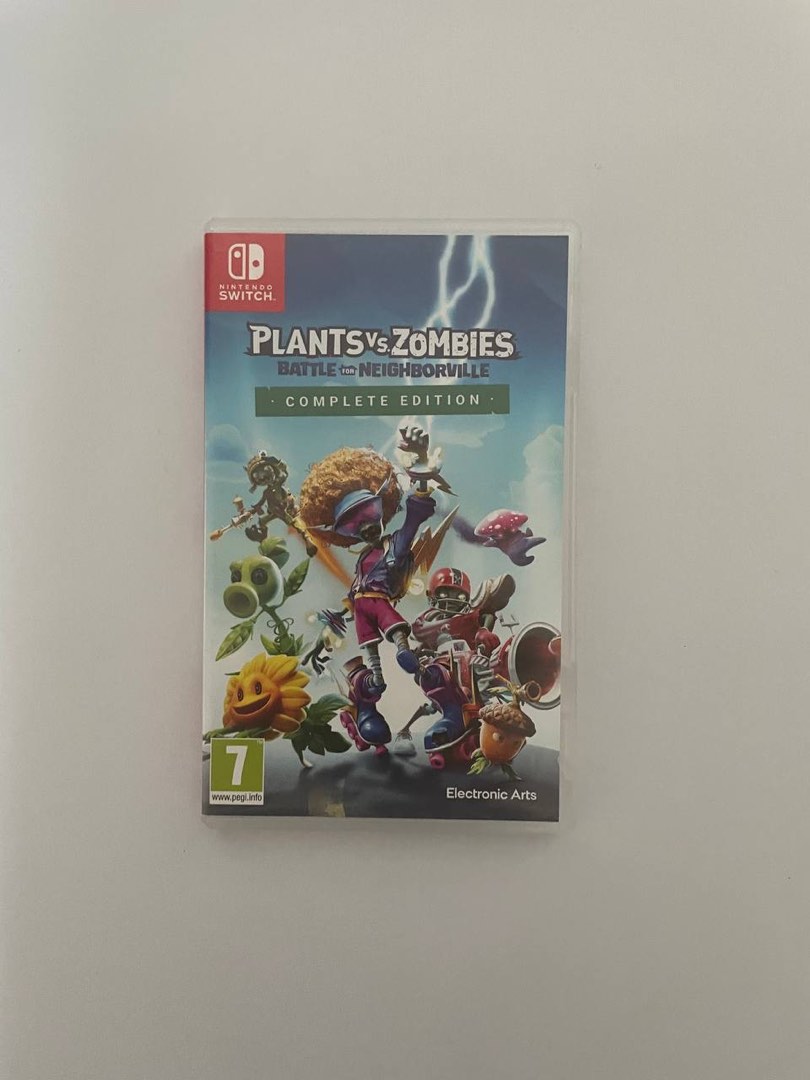 Plants Vs Zombies Nintendo Switch game, Video Gaming, Video Games