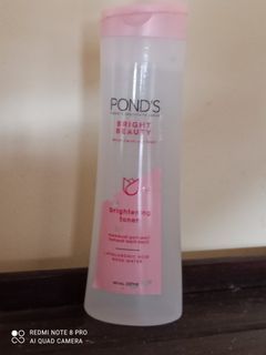 Pond's brightening Toner (kemasan defect)