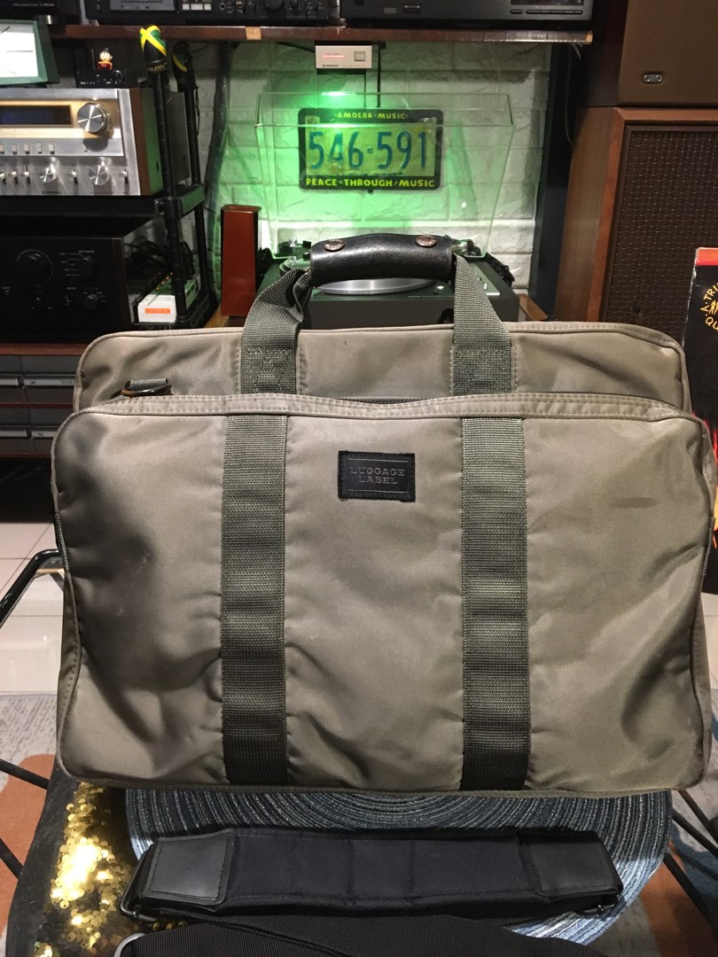 Porter Luggage Label Yoshida Briefcase/ Laptop Bag, Men's Fashion, Bags