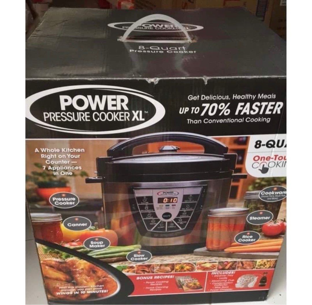 Power pressure cooker xl as seen sales on tv