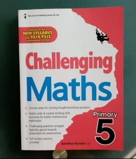 Primary 5 Maths book