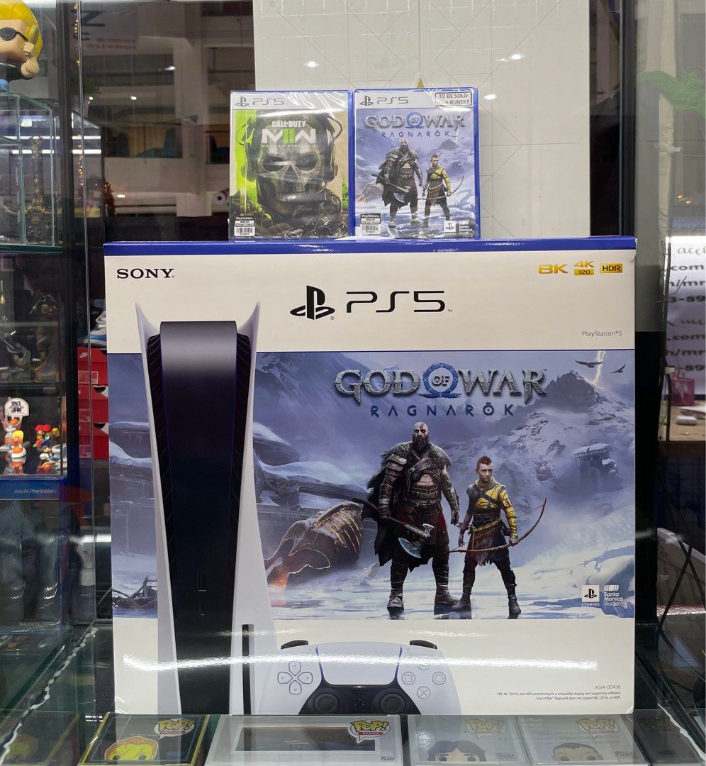 PS5 Gow Ragnarok Edition, Video Gaming, Video Game Consoles