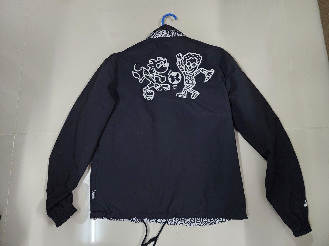 Puma x Mr Doodle Reversible Coach Jacket, Men's Fashion, Coats, Jackets