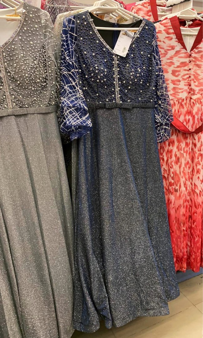 Qatar Luxurious Glitter Gown, Women's Fashion, Dresses & Sets, Dresses