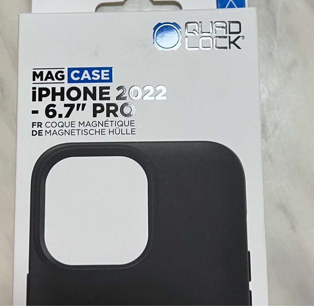 QuadLock MAG CASE for iPhone 14 Pro Max, Mobile Phones & Gadgets