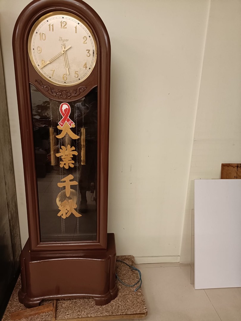 Rare Antique Clock (floor standing), Furniture & Home Living, Home