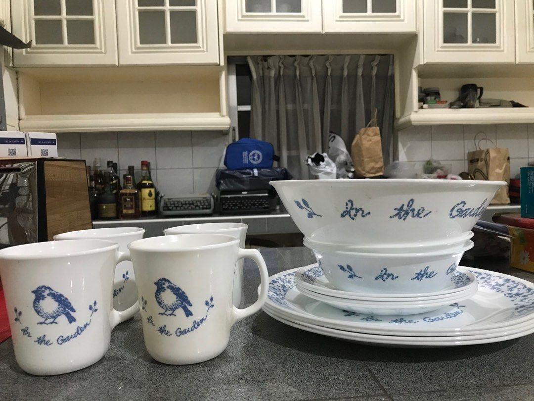 Rare “In the Garden” Corelle Collection (Category: Dinnerware & Cutlery) located in Manila. Submitted by eyratan (Listing ID 1198571534, Image 3). Description: Original Corning Corelle “In the Garden” collection which is vintage. The price is for one set only RFS: The owner will stay abroad for good. .
