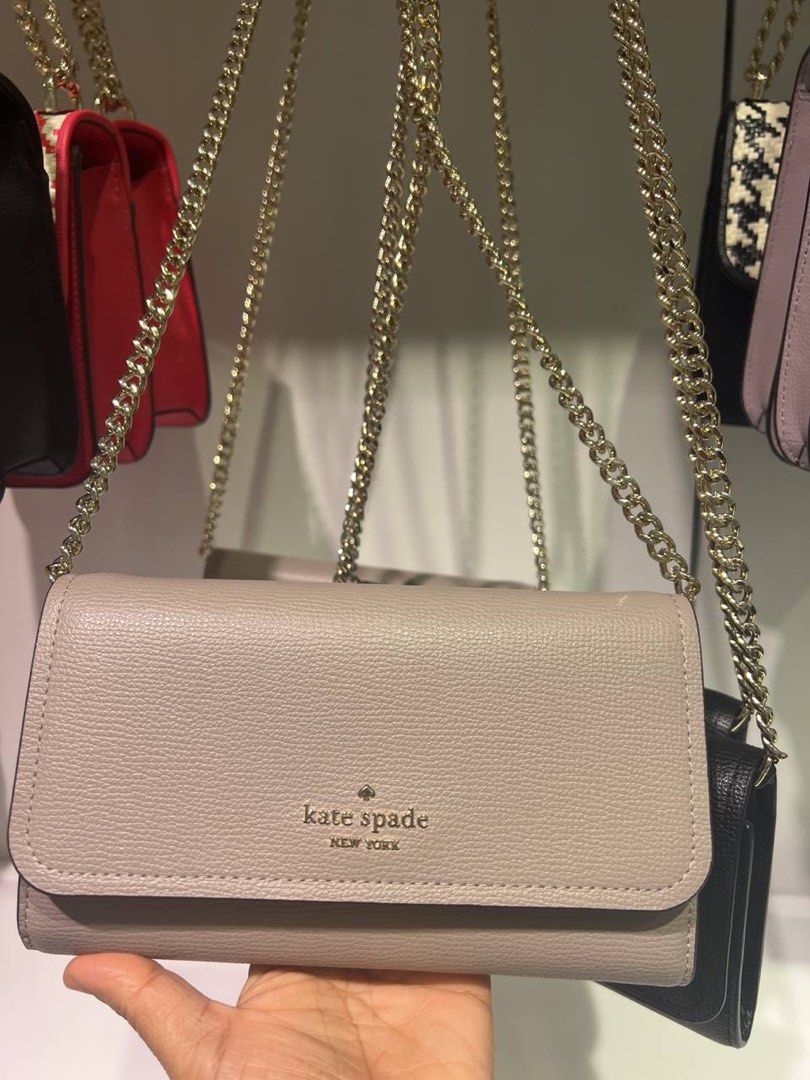 READY STOCK) KATE SPADE DARCY CHAIN WALLET CROSSBODY, Women's Fashion, Bags  & Wallets, Cross-body Bags on Carousell