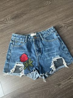 Rose Hot Pants Jeans