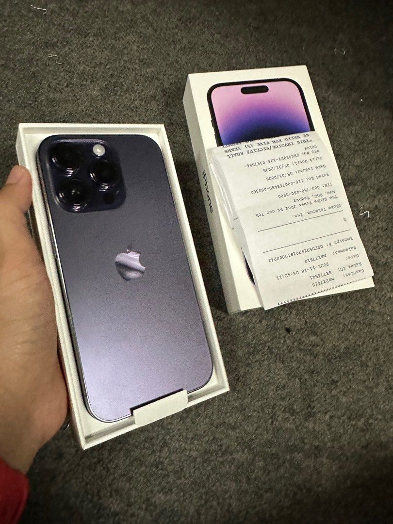 iPhone 14 Pro ディープパープル 126 GB SIMフリー｜スマートフォン 