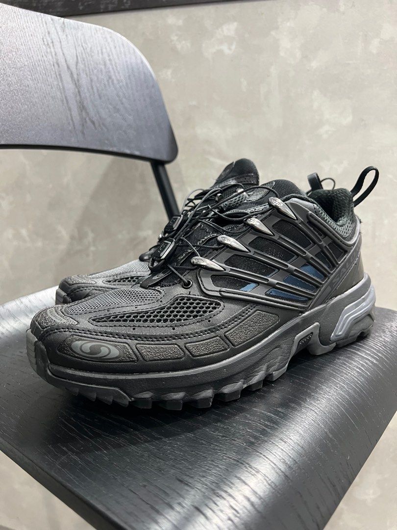 Salomon ACS PRO ADVANCED 全黑, 他的時尚, 鞋, 運動鞋在旋轉拍賣