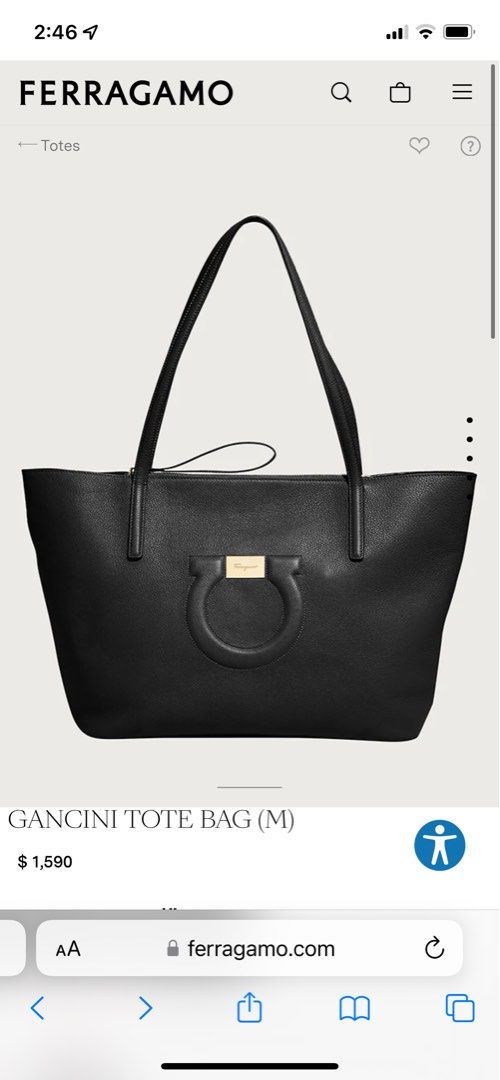Gancini discount tote bag
