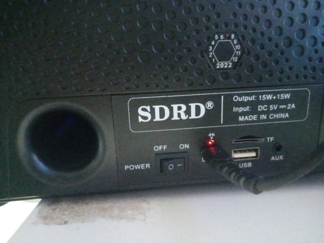SDRD Karaoke Speaker, Audio, Microphones on Carousell