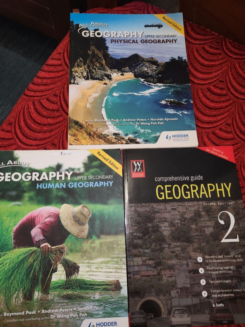Secondary geography text book, Hobbies & Toys, Books & Magazines ...