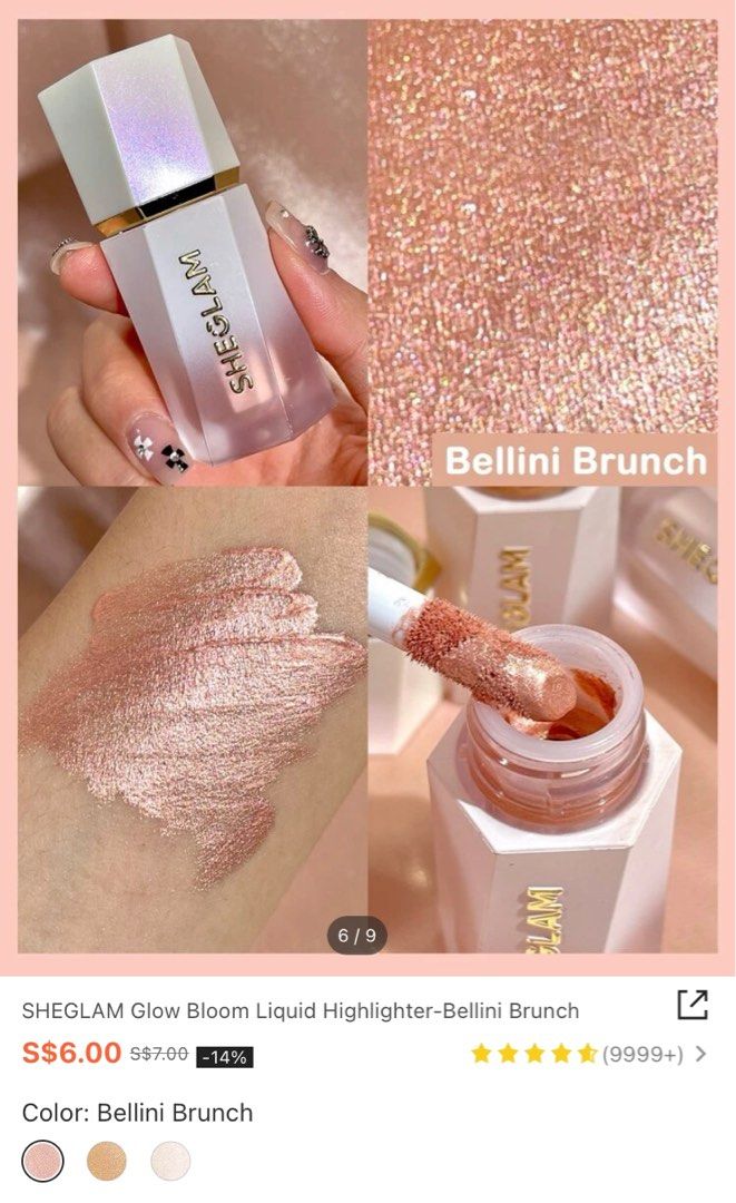 Sheglam highlighter, Beauty & Personal Care, Face, Makeup on Carousell