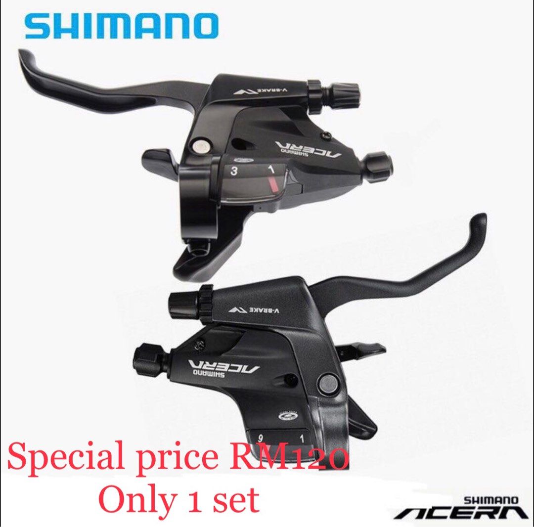 Shimano v brake shifter clearance parts