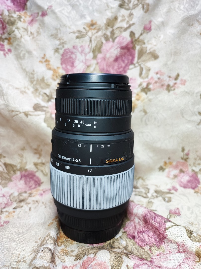 經典SIGMA DG MACRO 70-300mm F4-5.6 單反專業Lens鏡頭（For Sony