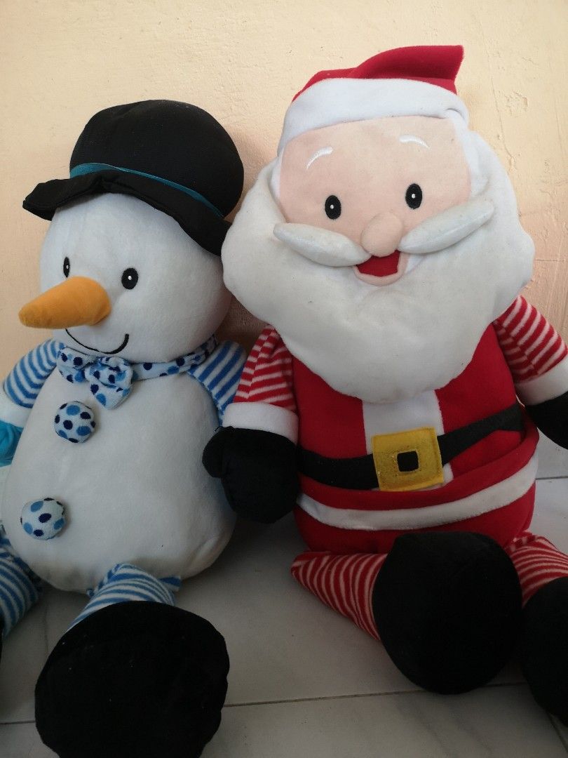 christmas snowman teddy