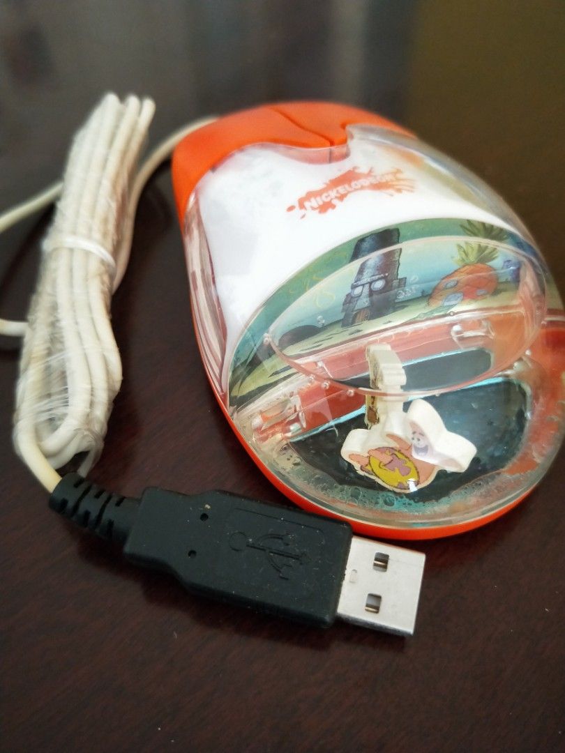 Spongebob Vintage Computer Mouse, Hobbies & Toys, Memorabilia