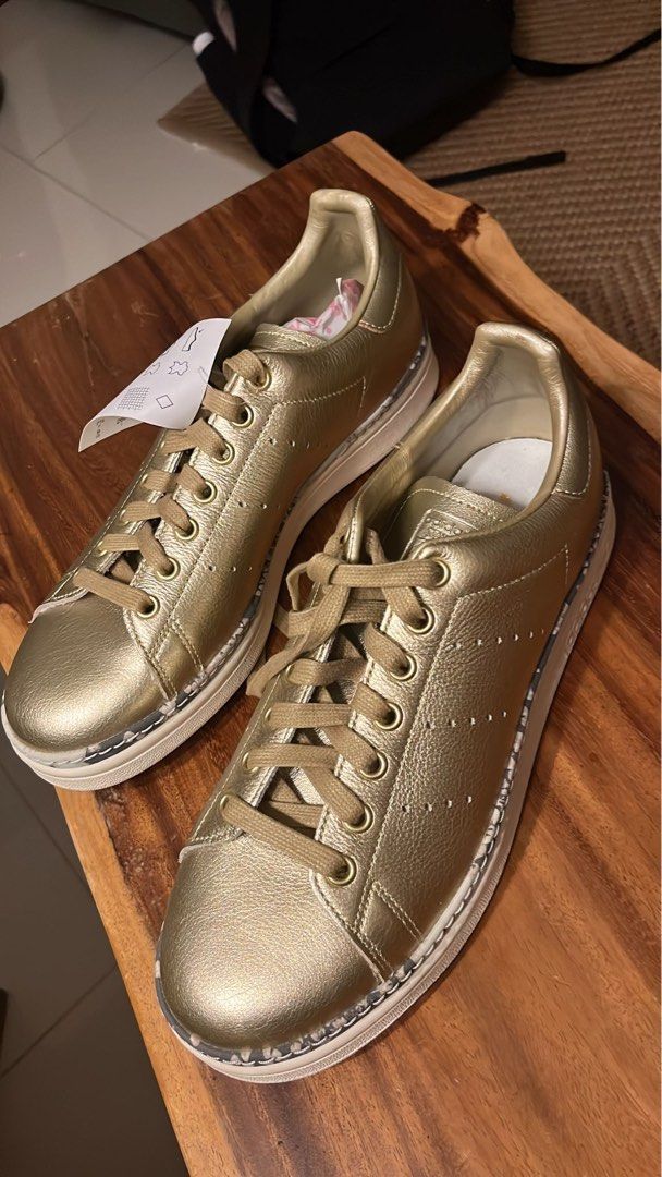 Stan smith bold gold discount