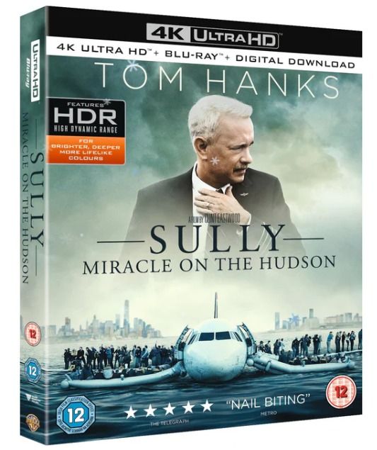 Sully Miracle on the Hudson 4K Ultra HD Bluray Hobbies Toys