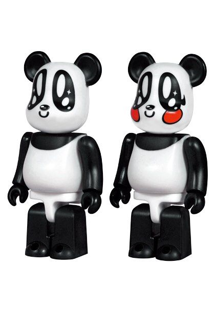 be@rbrick ベアブリック milk panda 2種　400% be@rbrick ベアブリック milk panda 2種 400%
