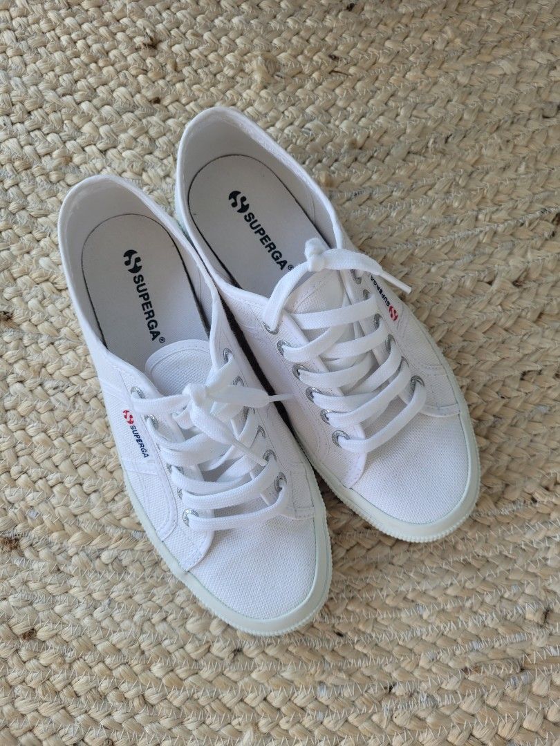 Superga white 39 best sale